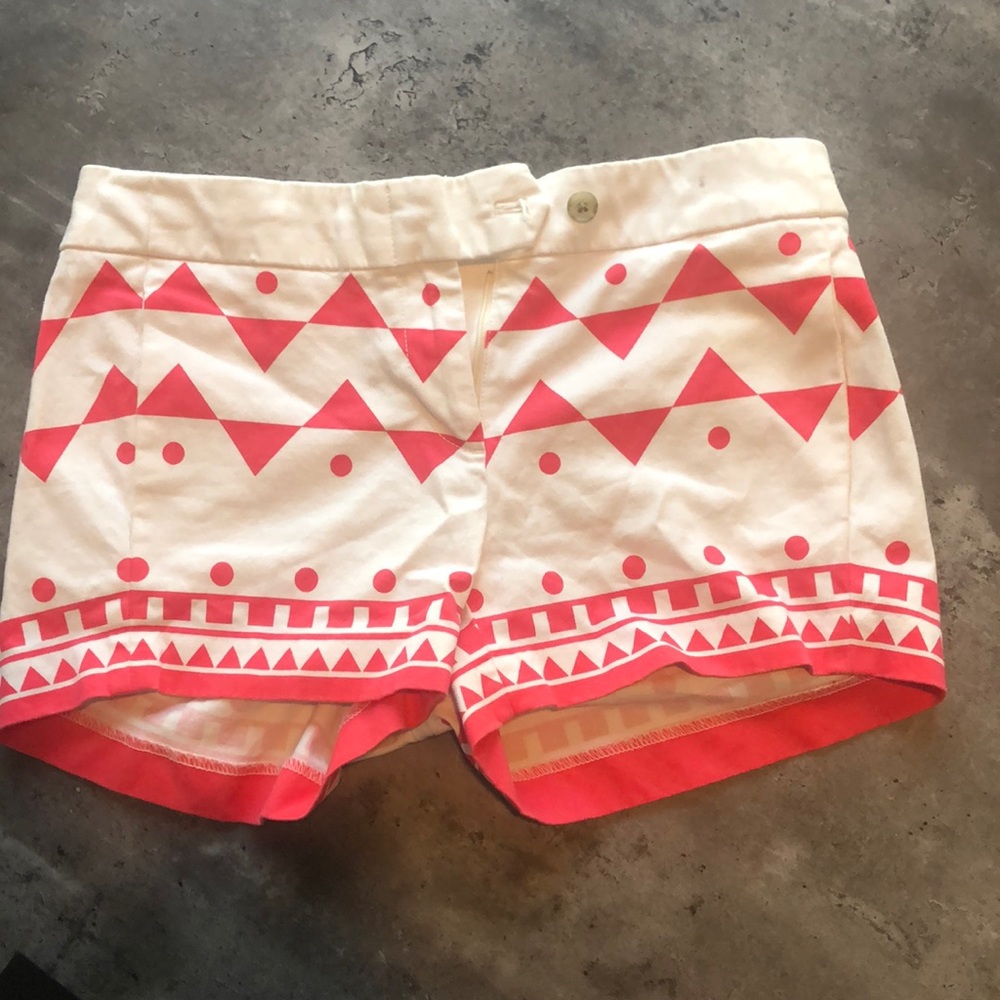 J CREW patterned shorts